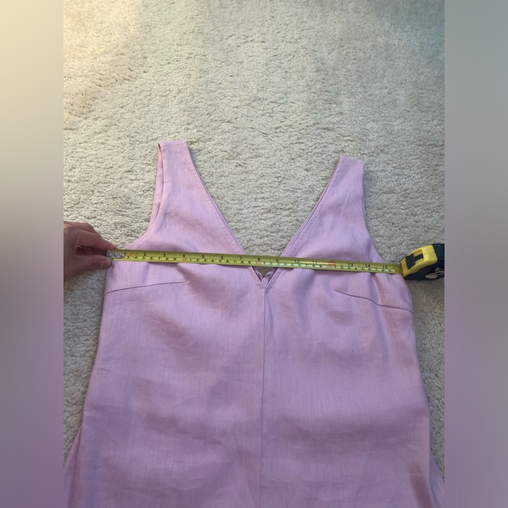 NWOT- Elegant Purple Sleeveless Dress - Picture 9 of 14